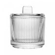 Potiche Lines 8,5cm x 8,5cm x 10cm Cristal - Wolff