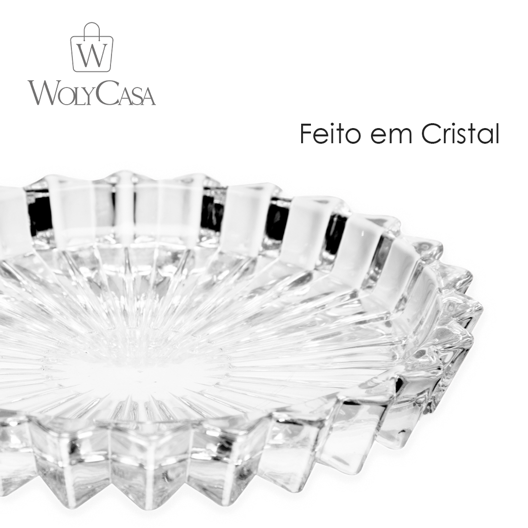 Prato Geneva 14cm Cristal Ecológico - Wolff