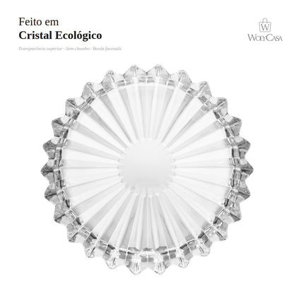 Prato Geneva 14cm Cristal Ecológico - Wolff