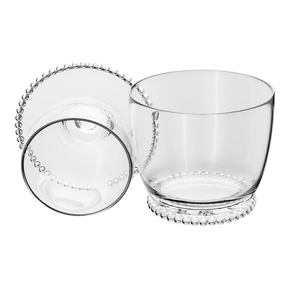 Manteigueira Francesa com Tampa Pearl 10,5cm x 10,5cm x 11cm Cristal - Wolff