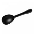 Colher para Sorvete com Cabo Antiderrapante Chef Pro 17cm Preto Liga de Zinco - Wolff