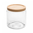 Porta Mantimento com Tampa de Bambu Oásis 1,5L Vidro - Wolff