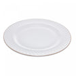 Prato Raso Royale com Fio de Ouro 26,5cm Opalino - Wolff