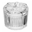 Potiche Redondo Laço de Fita 8cm x 6,5cm Cristal Ecológico - Wolff