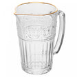 Jarra Mauve com Fio de Ouro 750ml Cristal - Wolff