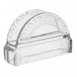Porta Guardanapos Mauve 12,5cm x 4cm x 8,5cm Cristal - Wolff