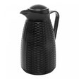 Garrafa Térmica New Rattan 400ml Preta Plástico - Wolff