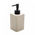 Porta Sabonete Líquido Rawlux  290ml Cinza Cerâmica - Wolff