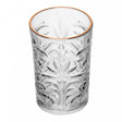 Copo Alto Arabesco com Fio de Ouro 330ml Cristal Ecológico - Wolff