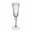 Taça de Champagne Belle Jour com Fio de Ouro 160ml Cristal Ecológico - Wolff