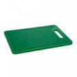 Placa de Corte com Canaleta 35cm x 25cm x 1,2cm Verde Polietileno - Rojemac Profissional