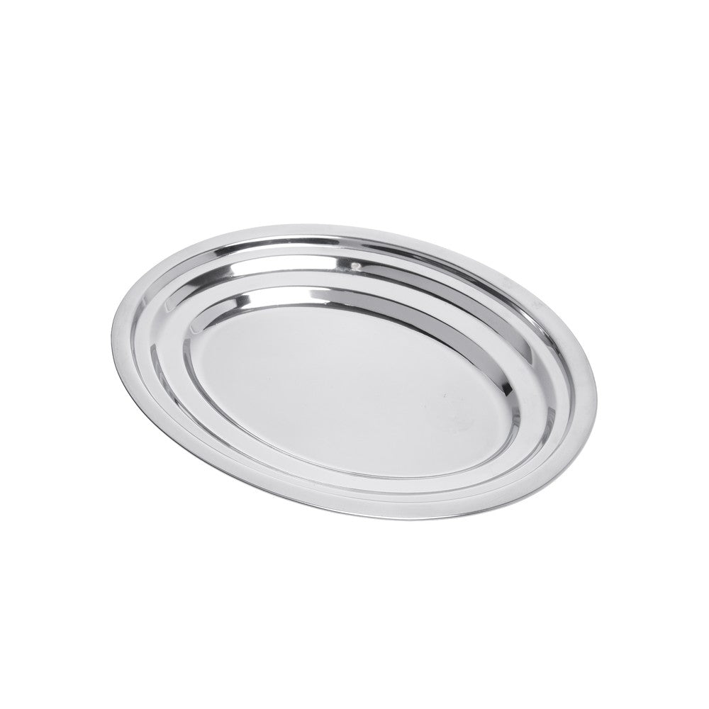 Travessa Oval Rasa 20cm Aço Inox - Rojemac Profissional
