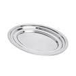 Travessa Oval Rasa 25cm Aço Inox - Rojemac Profissional