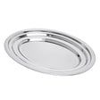 Travessa Oval Rasa 30cm Aço Inox - Rojemac Profissional