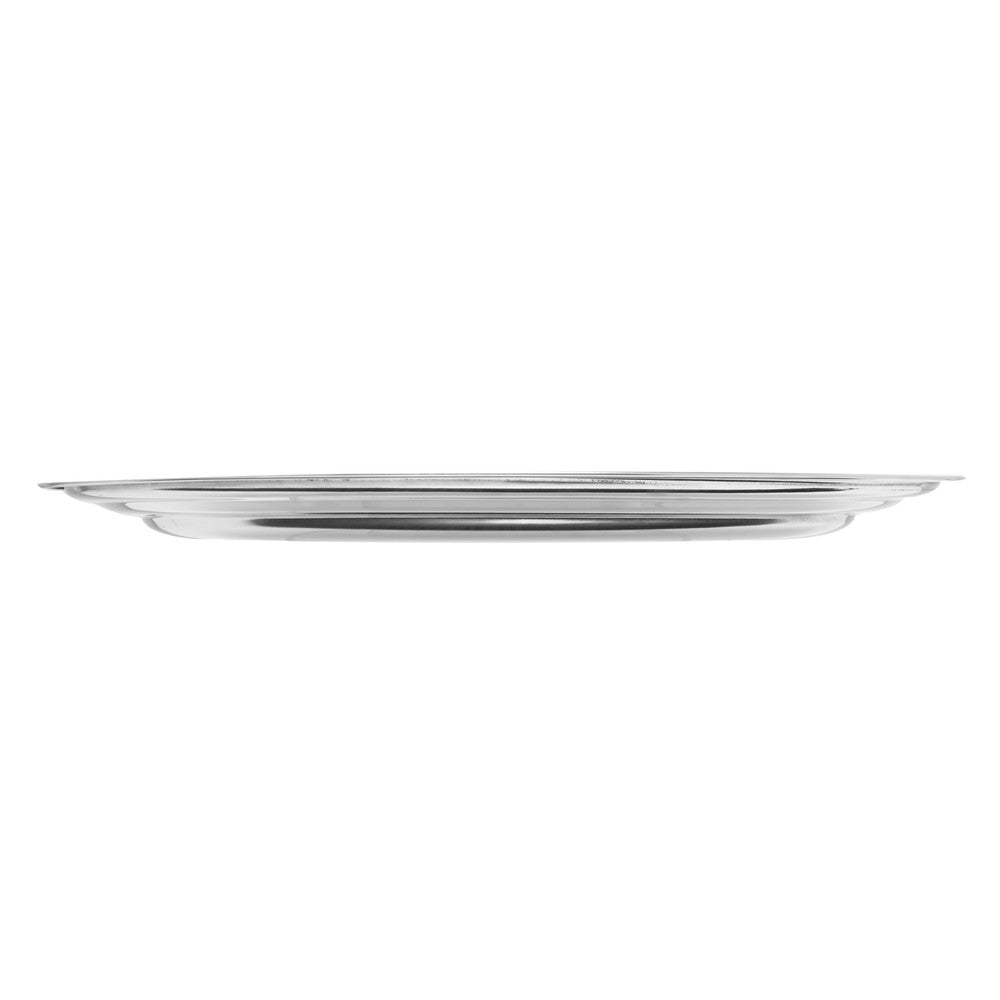 Travessa Oval Rasa 30cm Aço Inox - Rojemac Profissional