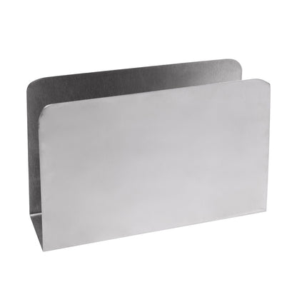 Porta Guardanapos 12cm x 4,5cm x 8cm Aço Inox - Rojemac Profissional