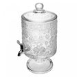 Suqueira Bold com Pé e Tampa Redonda Daisy 4,5L Cristal - Wolff