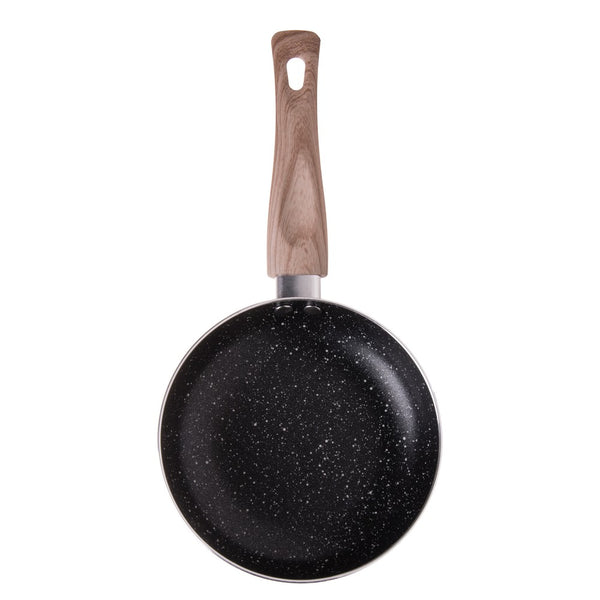 Frigideira Wok Indução em Alumínio Revestimento Antiaderente Granito Chef Preta 14cm 21799 - Wolff