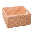 Cesto para Lavanderia 28cm x 28cm x 15cm Natural Papel - Wolff