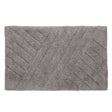 Tapete Bellagio 40cm x 60cm Cinza Algodão - Wolff