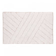 Tapete Bellagio 40cm x 60cm Branco Algodão - Wolff
