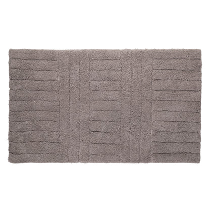 Tapete Genova 50cm x 80cm Cinza Algodão - Wolff