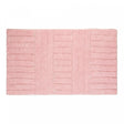 Tapete Genova 50cm x 80cm Rosa Algodão - Wolff