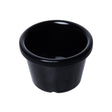 Ramequim Liso 40ml Preto Melamina - Rojemac Profissional