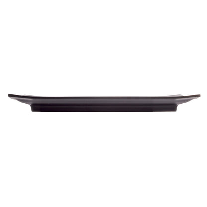 Prato Retangular 20cm x 12cm x 2cm Preto Melamina - Rojemac Profissional