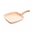 Bistequeira de Indução em Alumínio com Revestimento Cerâmico Granito Chef Bege 24cm - Lyor