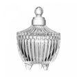 Potiche de Cristal com Pé Carrossel 6,5cm x 6,5cm x 10cm - Lyor