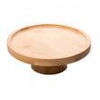 Prato para Bolo de Bambu com Pé - Lyor