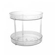 Organizador Giratório 2 Andares de Plático My Box 23,5cm x 23,5cm x 21,5cm - Lyor