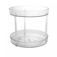 Organizador Giratório 2 Andares de Plástico My Box 27cm x 27cm x 22cm - Lyor