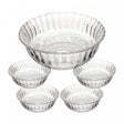 Conjunto 5 Peças para Sobremesa de Vidro Angel - Lyor
