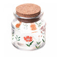 Pote com Tampa de Cortiça Flora 140ml Vidro - Lyor