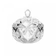 Potiche de Cristal Redondo Deli Diamond 10,5cm x 10,5cm x 11,5cm - Lyor