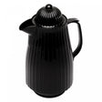 Garrafa Térmica de Plástico Mini Bambu Preta 400ml - Lyor