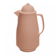Garrafa Térmica de Plástico Mini Bambu Bege 400ml - Lyor