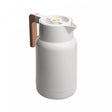 Garrafa Térmica de Plástico New Organic Branca 1L - Lyor