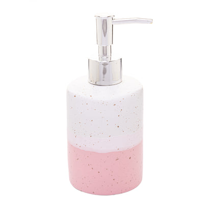 Conjunto 2 Peças para Banheiro de Cerâmica Degradê Rosa - Lyor