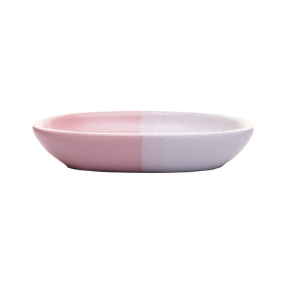 Conjunto 2 Peças para Banheiro de Cerâmica Degradê Rosa - Lyor