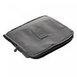 Necessaire com Bolsos e Gancho para Pendurar de Nylon Cinza Mix - Lyor
