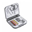 Kit para Costura com Case em Plástico Cinza 6,5cm x 7cm Mix - Lyor