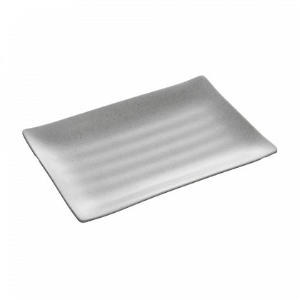 Travessa Retangular de Melamina Tóquio Granilite 24,5cm x 16,5cm x 2cm - Lyor