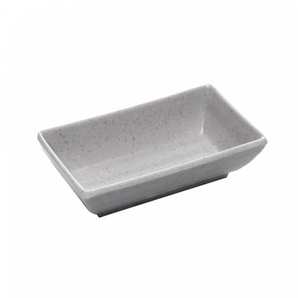 Porta Shoyu Retangular de Melamina Tóquio Granilite 10cm x 6cm x 3cm - Lyor