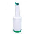 Frasco Pourer 1L Verde Plástico - Rojemac Profissional