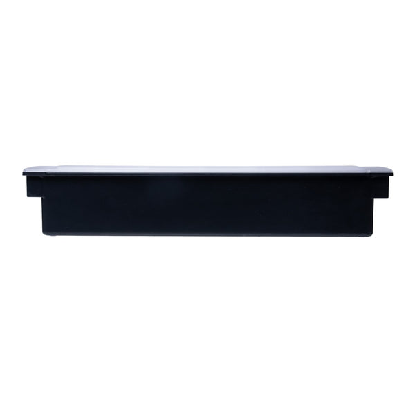Porta Condimentos com 6 Divisórias Preto Plástico - Rojemac Profissional