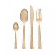 Faqueiro 16 Peças de Aço Inox Santorini Champanhe - Lyor