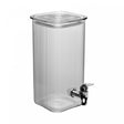 Suqueira com Tampa Lines 2,8L Cristal Ecológico - Lyor